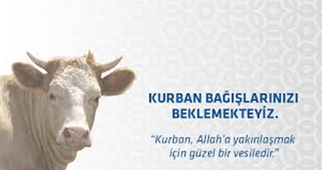 Kurban Bağışlarınızı Bekliyoruz