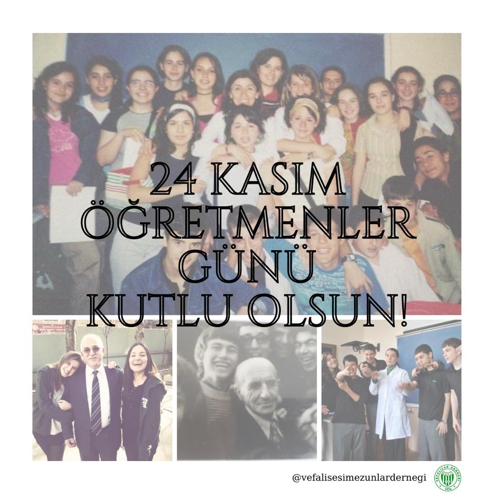 24 Kasım Öğretmenler Gününüz Kutlu Olsun