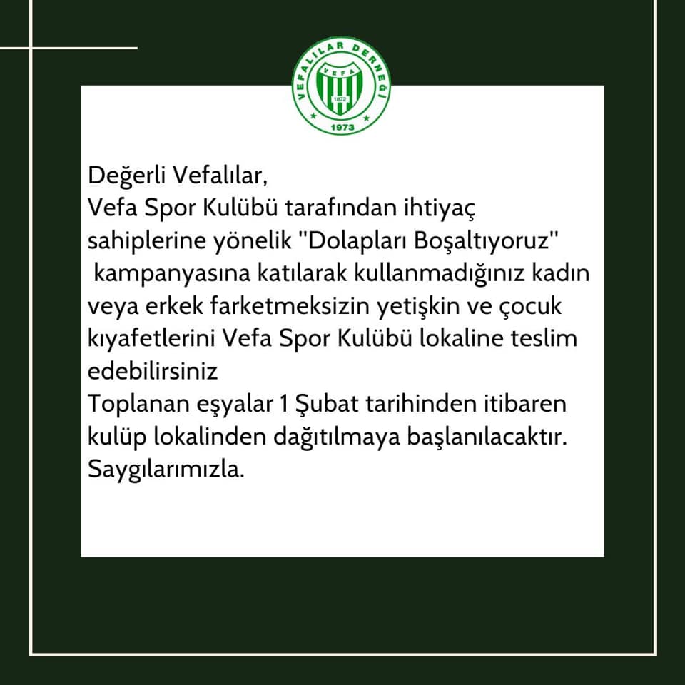 Dolapları Boşaltıyoruz