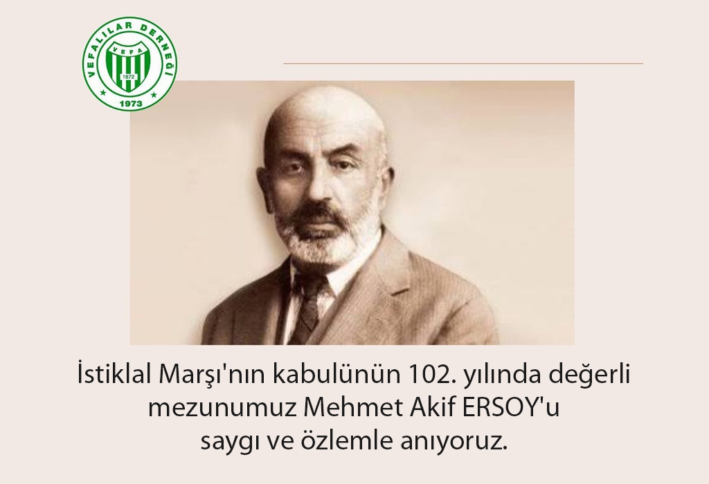 İstiklal Marşı Kabulünün 102. Yılı