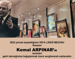 Kemal ARPINAR Resim Sergisine Tüm Vefalılar Davetlidir